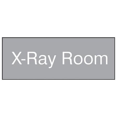 Accuform 8 in W x 3 in H, Engraved Plastic PSG921GY